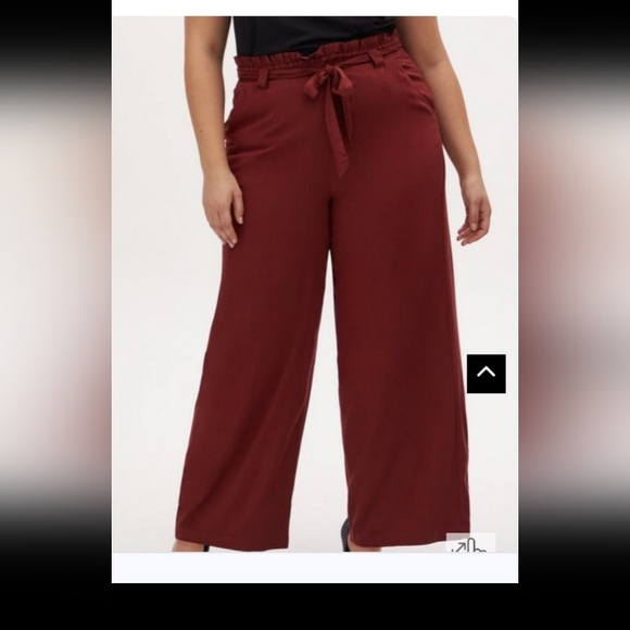 torrid Pants - TORRID paper bag PURPLE trousers 4XL